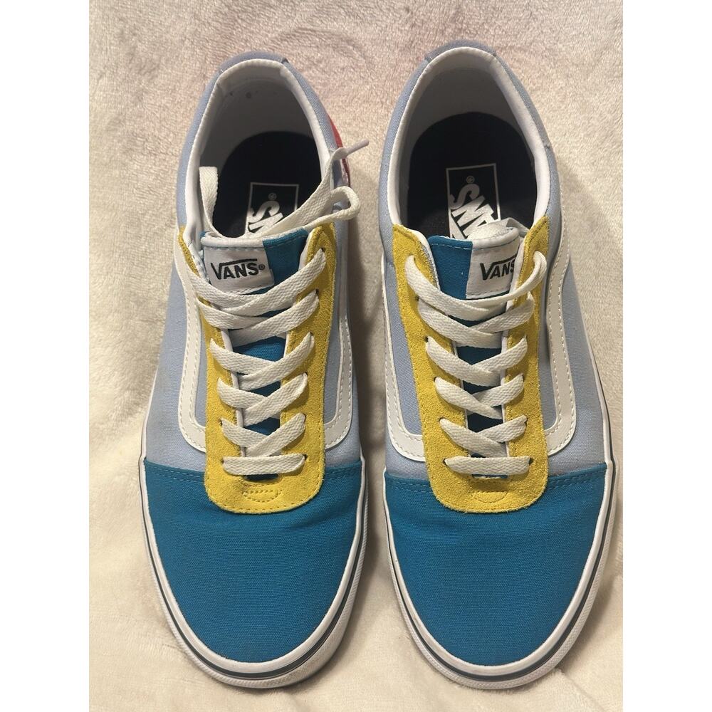 Vans Old Skool Yacht Club Womens Sz 11 Skate Shoe Green/Blue/Yellow/Pink low top - Picture 9 of 9
